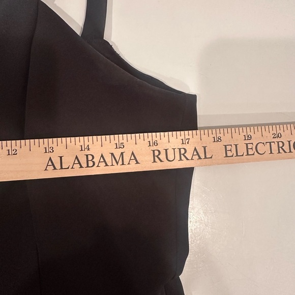 She + Sky Chic Little Black Mini Dress Event Party Festive Holidays Sz L - Picture 4 of 9